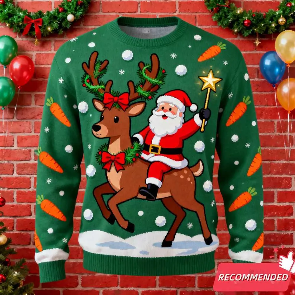 Acquista online maglione natalizio di Babbo Natale da uomo | Costumalia by Signor Costume