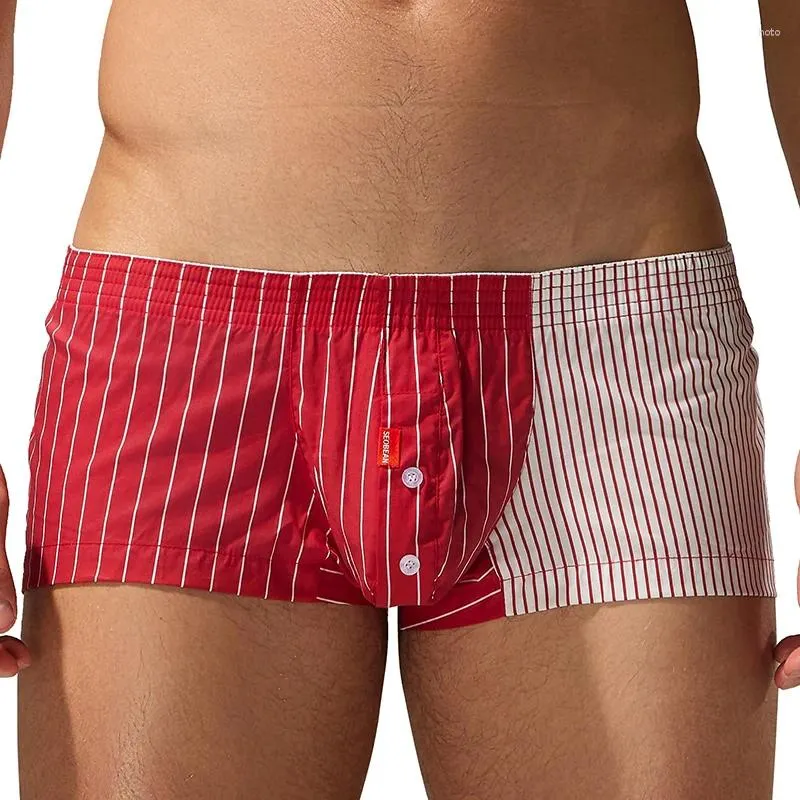 Shorts Casual Cotone Vita Bassa Quadretti SEOBEAN Pantaloncini Casual Uomo SEOBEAN In Cotone - Taglio Basso, Chiusura Lampo, Fantasia A Quadri, Per Casa E Relax Muay Thai Shorts Leone - Foto 10