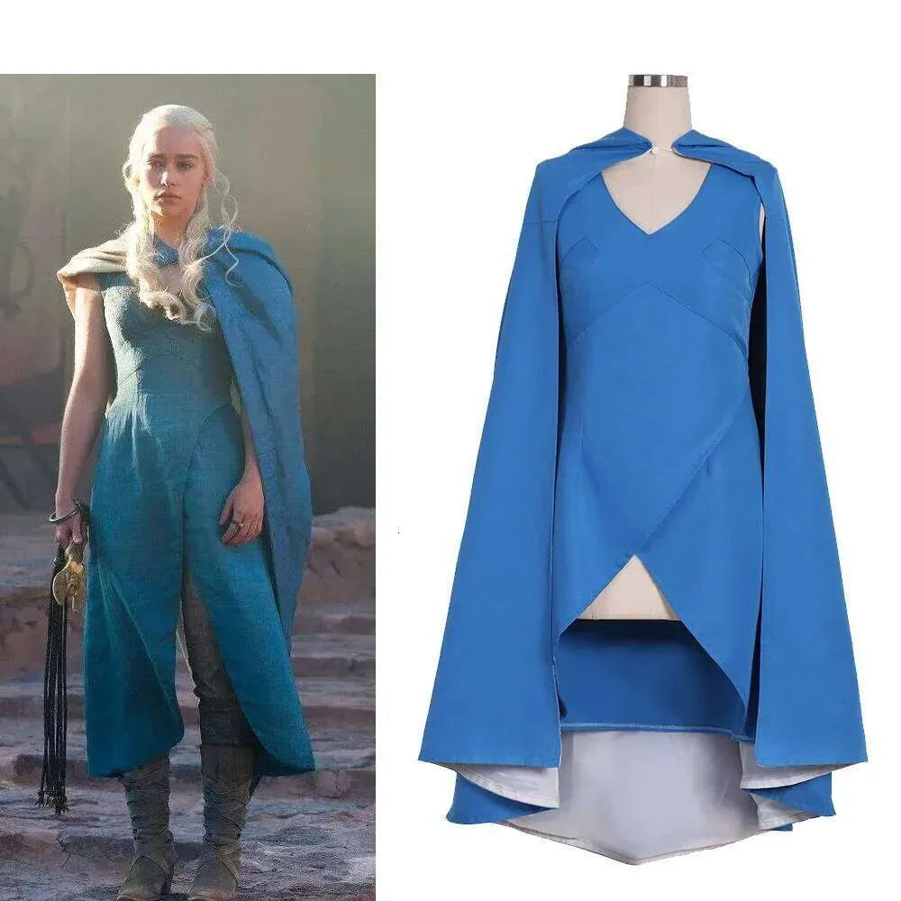 TV Series Daenerys Cosplay Targaryen Costume Blue... From 39,99 | DHgate TV Series Daenerys Cosplay Targaryen Costume Blue... From 39,99 | DHgate