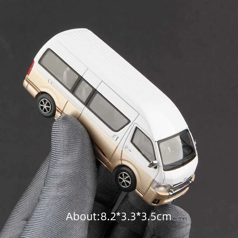 Massdi 1/64 Toyota Hiace H200 Diecast Miniature Bus  From