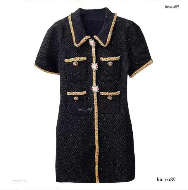 A Line Empire Waist Dress Elegant Black Short... From Lucien89, $111.62 |  DHgate.Com