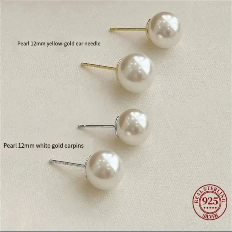 Senlissi Wholesale 414mm Rio Orecchini Di Perle In Argento 925 Sterling Stud Gioielli Da Donna Regali 251013 Da 8,71 € | DHgate