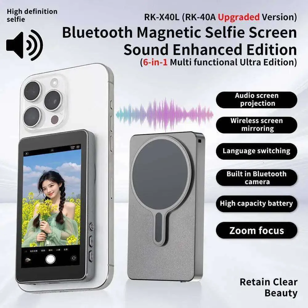 2026 Magnetic Wireless Selfie Monitor – 3.94” HD Outdoor Display, 70% Off, Free Shipping