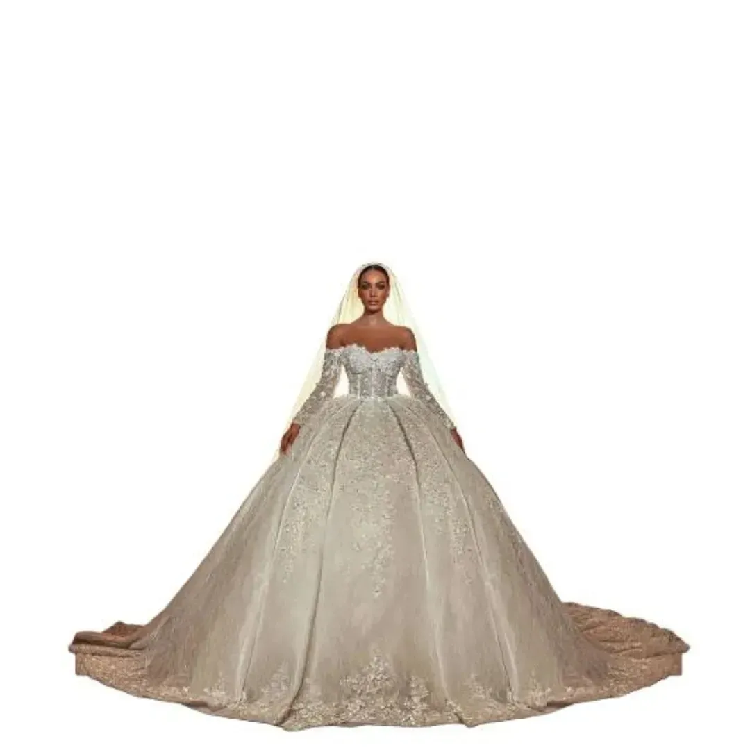 Beautiful White Butterflies Hand Made Flowers Bridal Wedding Dresses New  Sheer Neck Cap Sleeves Appliques Long Bridal Gowns Wedding Dress 02 From  Bestonesell, $155.48 | DHgate.Com