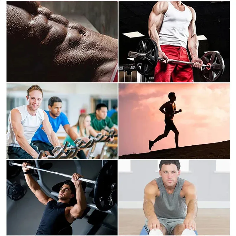 Uomo Corsetto Allenatore Vita Neoprene Sauna Sudore Trimmer - Foto 6