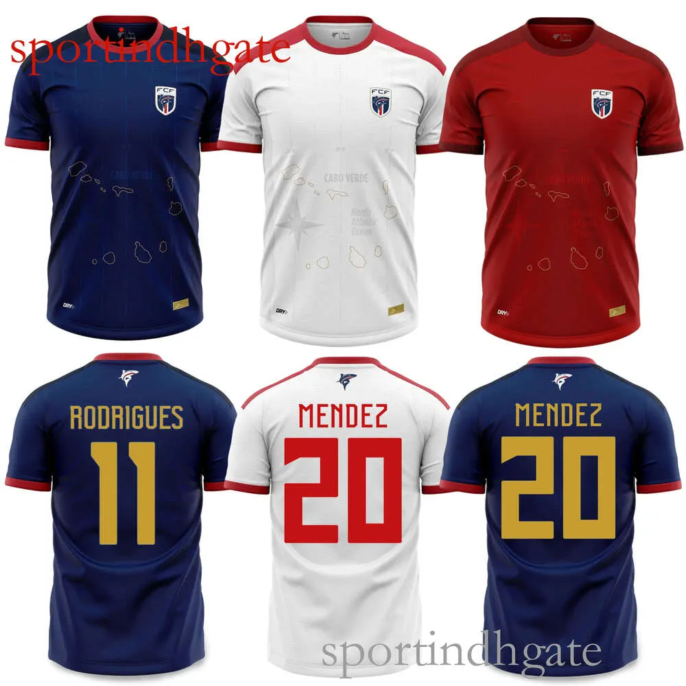 2025 カーボベルデ代表チーム サッカー ユニフォーム メンズ ホーム