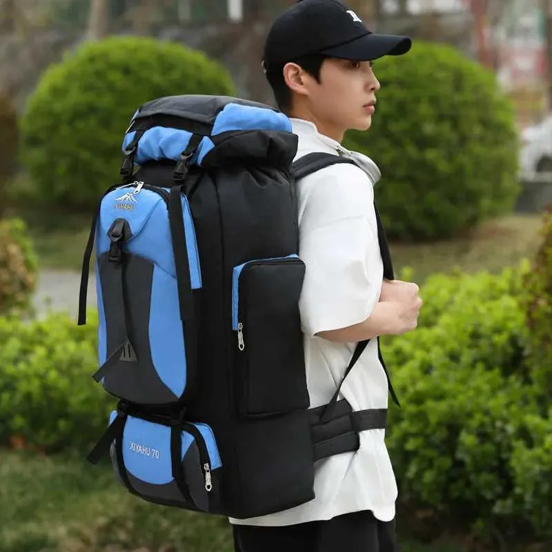 Zaino Da Viaggio Da 70 Litri Cam Uomo Borsa Da Trekking Grande Cam