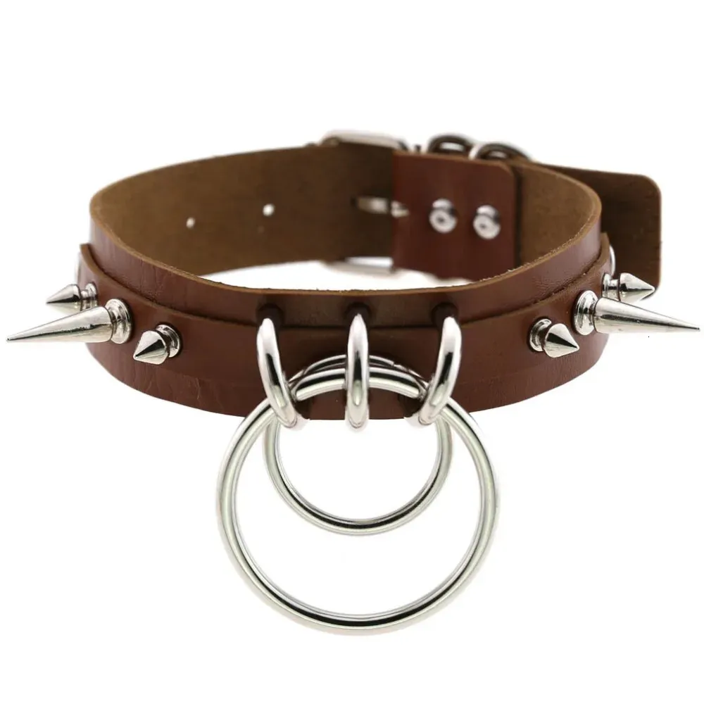 KMVEXO Punk Spike Metall Kragen Mdchen Leder Harness... Von 7,07  | DHgate