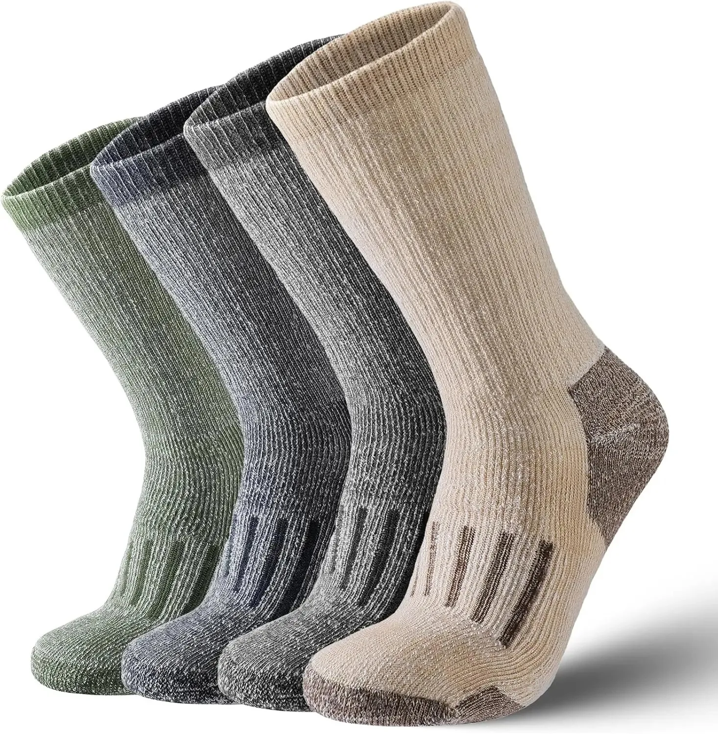 Chaussettes Randonnée Laine Mérinos Femme – Thermiques, Chaudes, Bottes Hiver