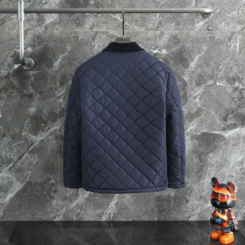 Triangle Insert Jacket Men's Corduroy Jacket with Triangle Label - P Basic Designer Brand ...
