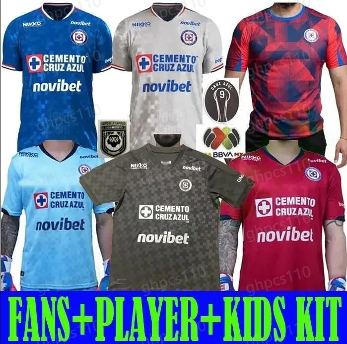 Save Big on Bulk Cruz Azul Championship Jersey 4XL 25/26 Cruz Azul ROTONDI  Soccer Jerseys 2025 2026 RODRIGUEZ PINEDA ALVARADO ROMO Football Shirt Tabo 