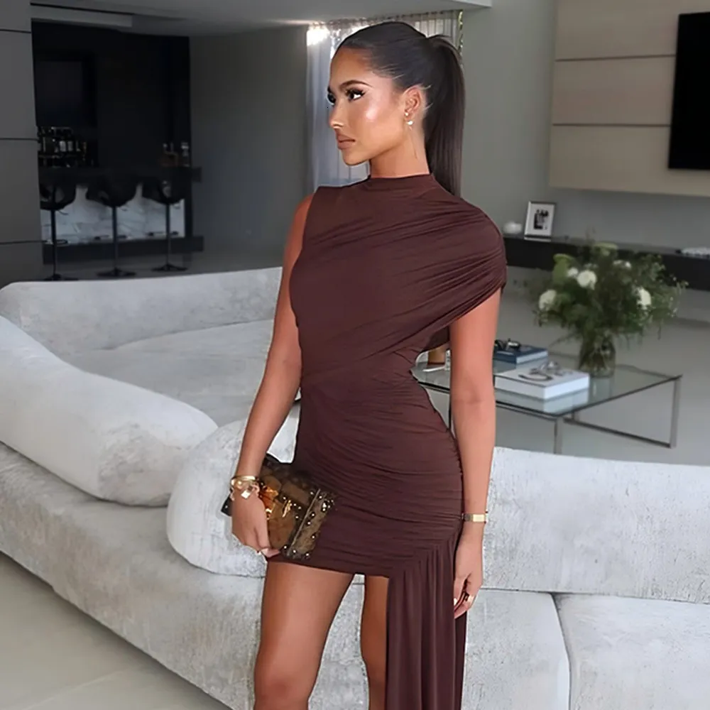 white homecoming dress Rib T-Shirt YGroup_mckay-maxi Color:Buttercream Ever Pretty Wholesale New