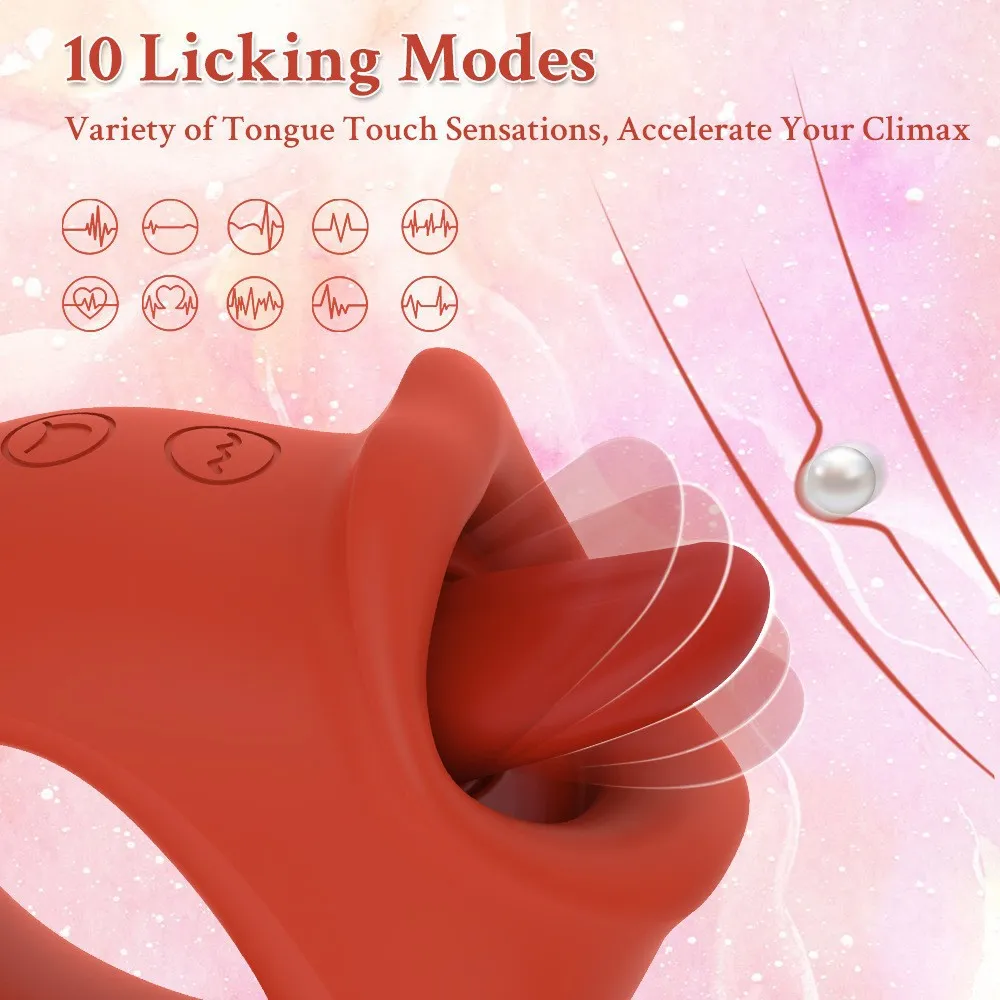 2-in-1 G-Spot Vibrator Tongue Toy for Women, 10 Vibration Modes and 10  Tongue Licking Modes, Waterproof Female Vibrator for More Pleasure, Adult  Sex Toy from Dhgate Eggs/Bullets