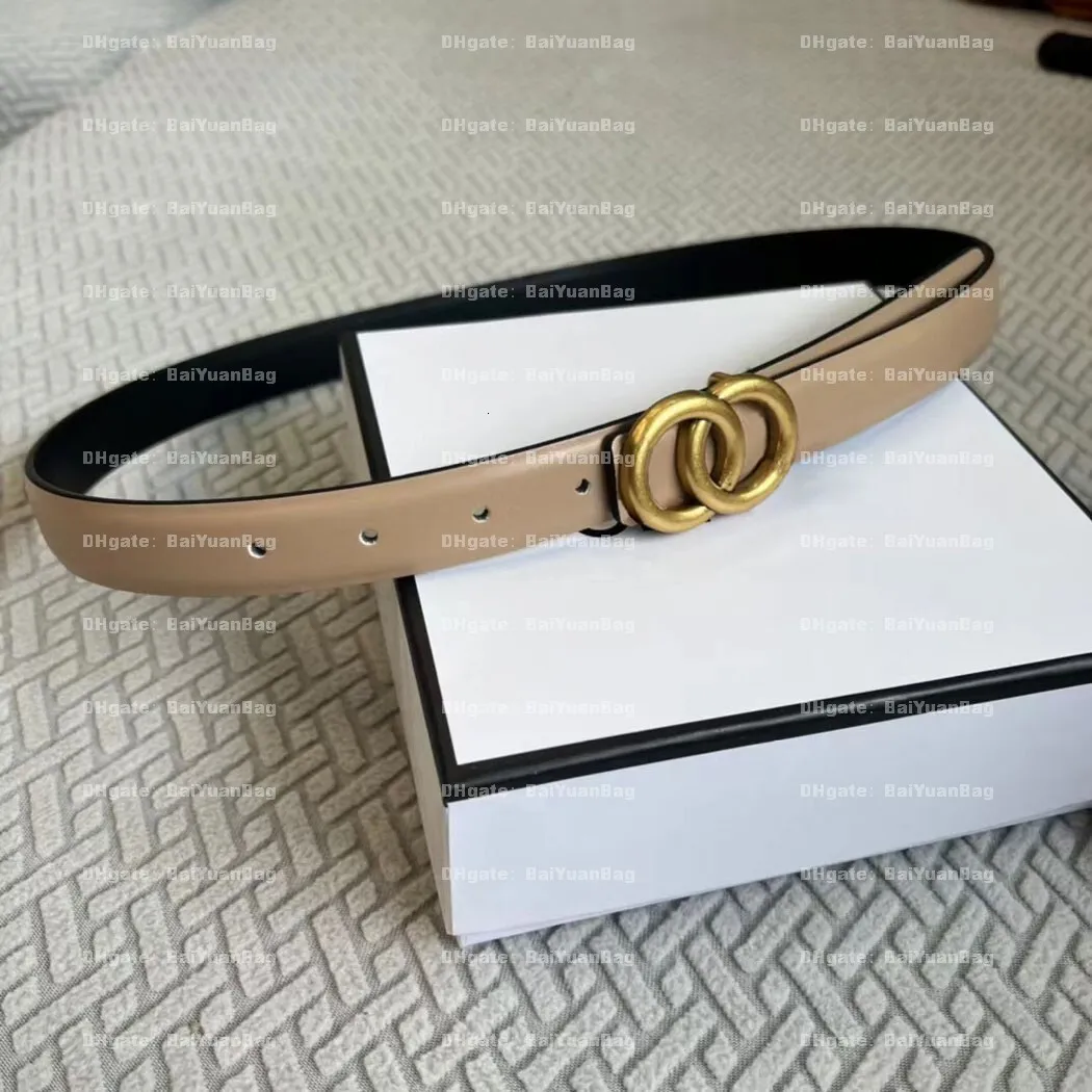 Luxury Designer Leather Belts For Women Thin 2.5cm... From  display picture 3