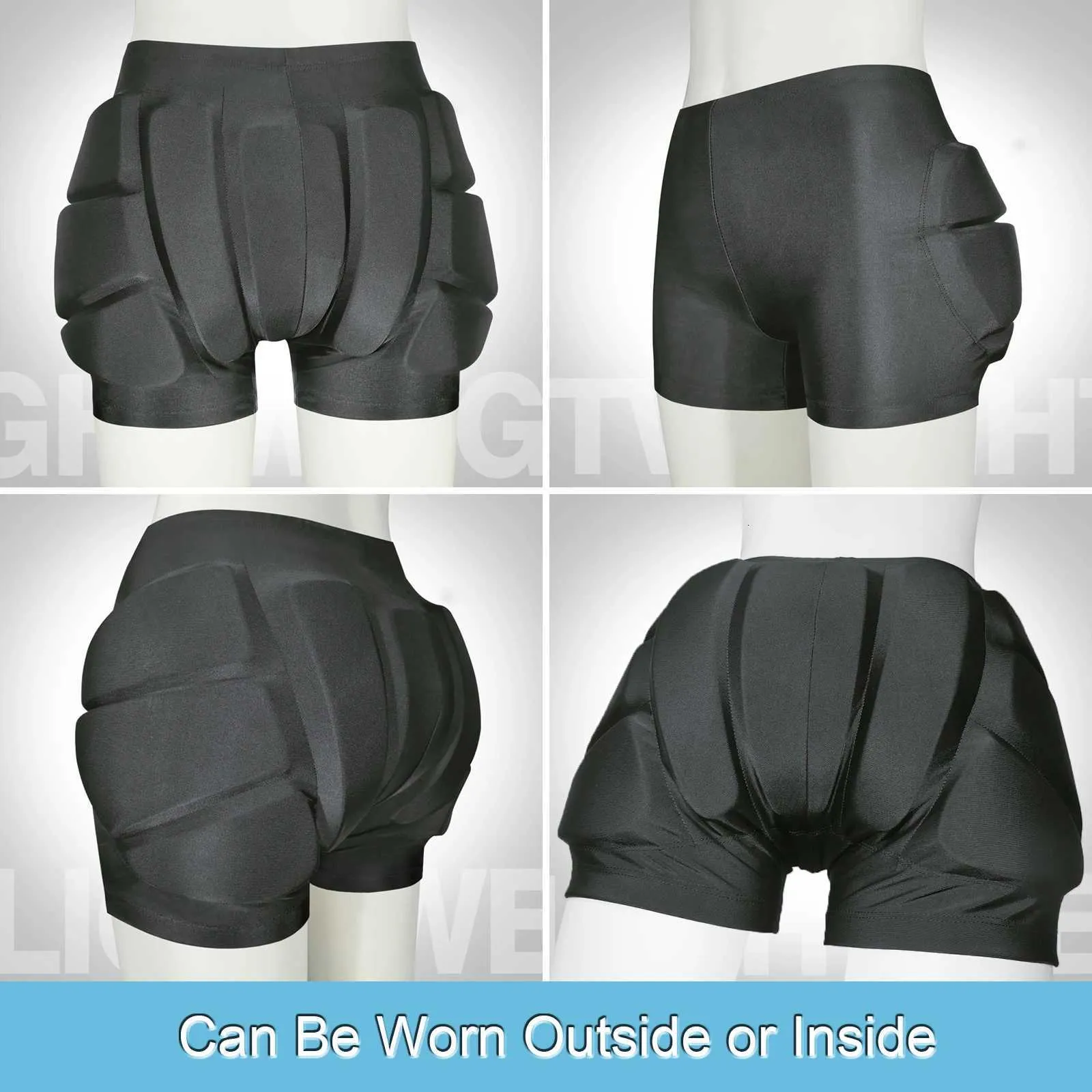 Avivor Protective Shorts with 3D Padding for Kids, Shielding Hips ...