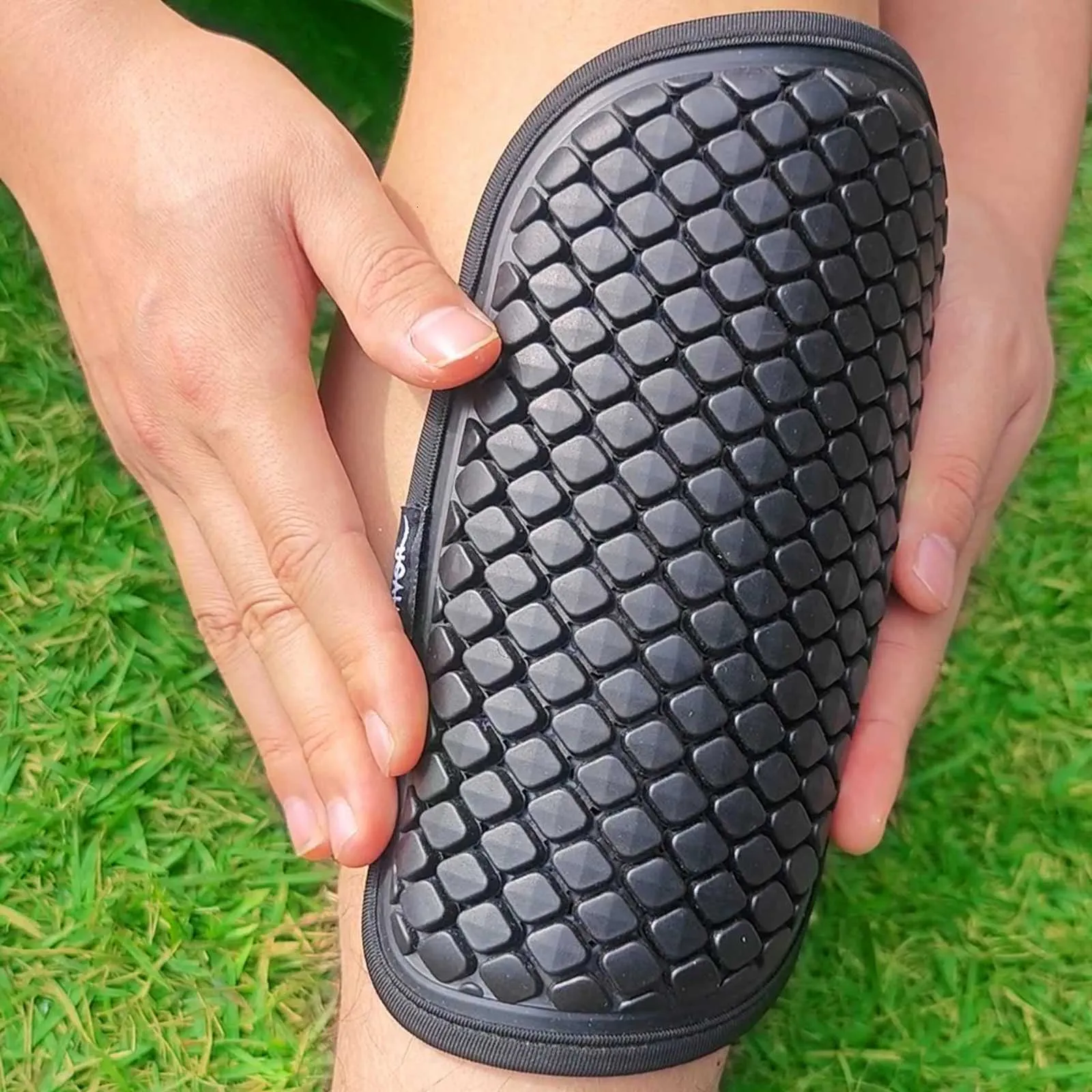 Avivor Teen/Adult Soccer Shin Guards, Breathable 3-Layer Design ...