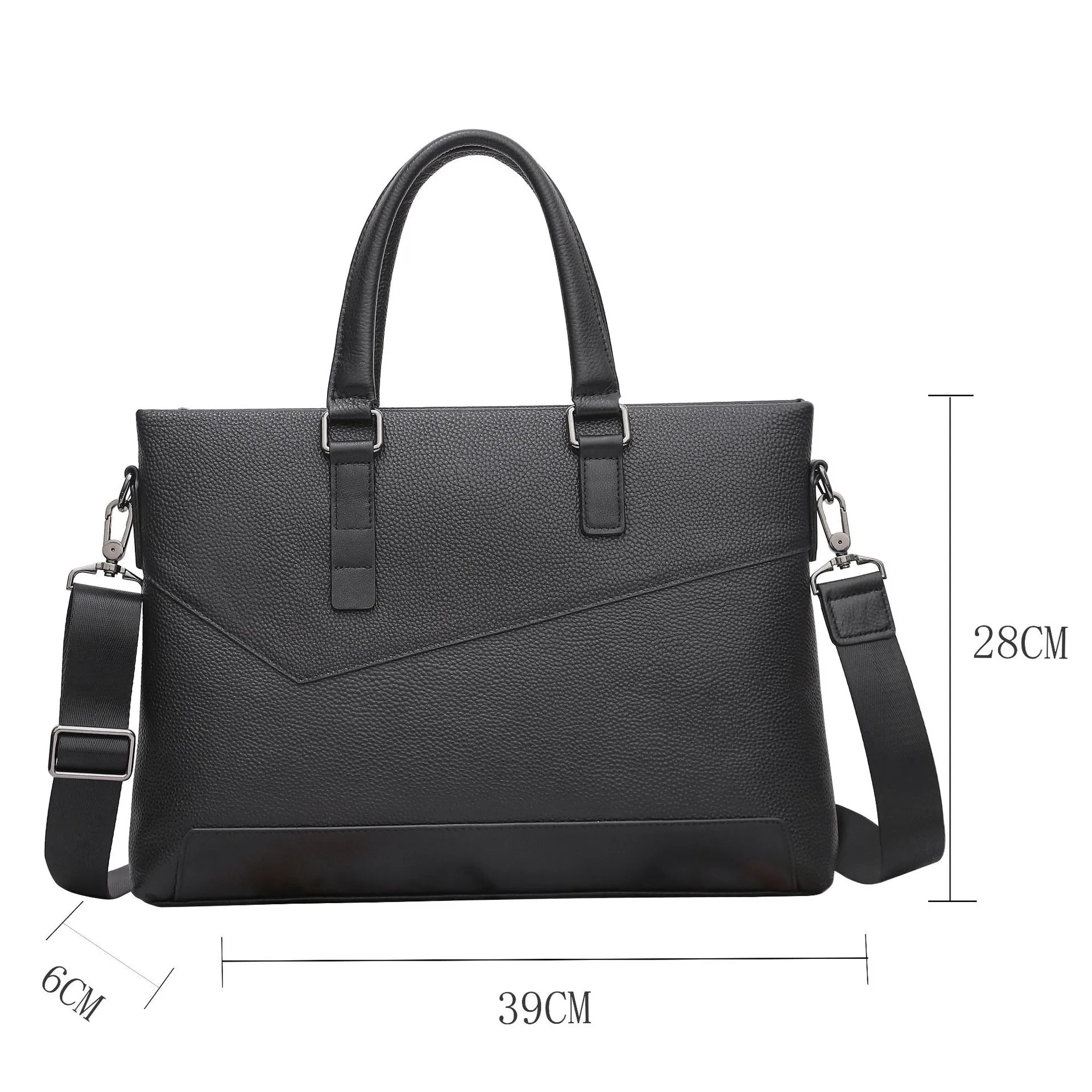 Designer Men's Casual Briefcase And Multi-functional Commuter Bag_voghion.com