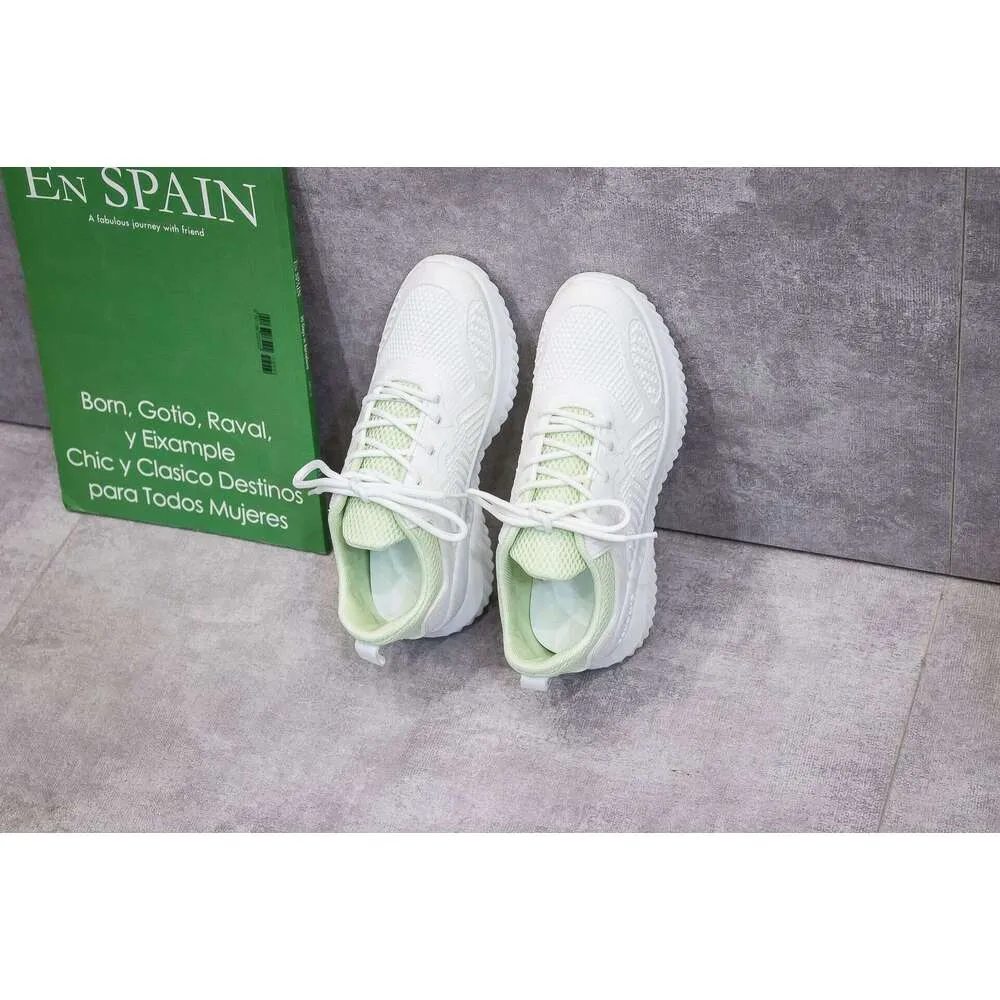 Korean Style Thick-Soled Height-Increasing White Sneakers For New Super Popular Sports Casual Running Shoes Women Trendy_voghion.com