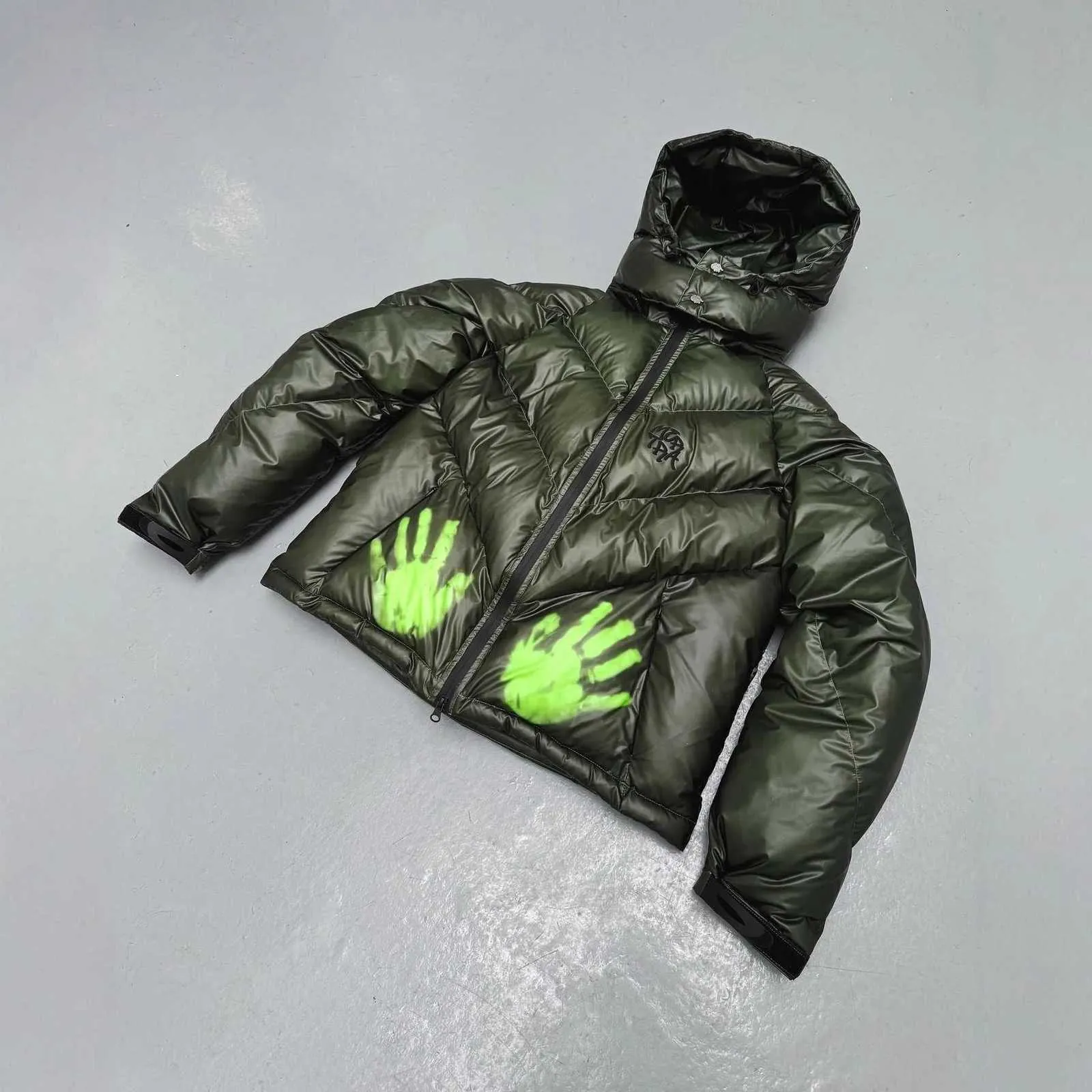 Winter Mertra Heat Reactive Down Jacket Detachable Hooded Down