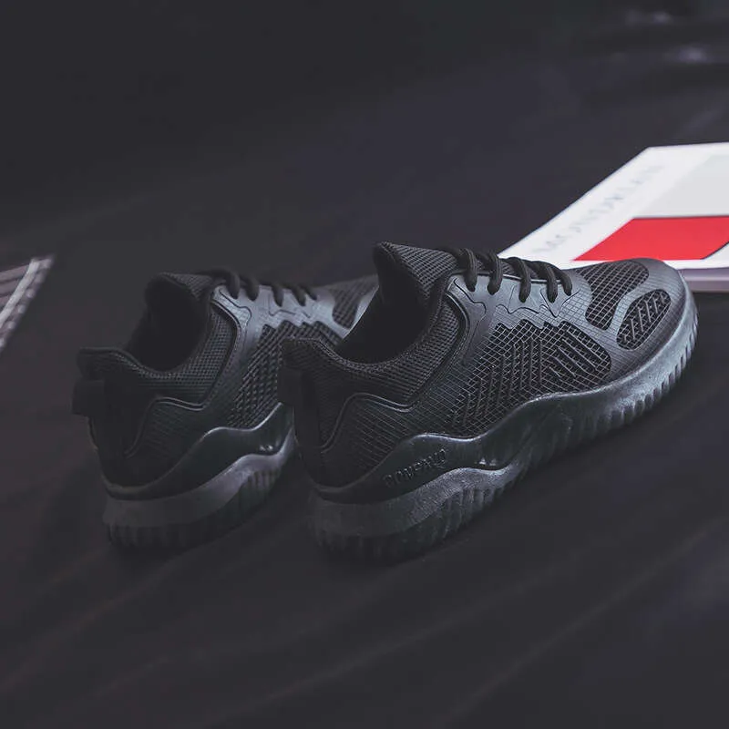 Korean Style Thick-Soled Height-Increasing White Sneakers For New Super Popular Sports Casual Running Shoes Women Trendy_voghion.com