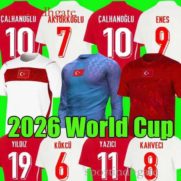 2026 トルキエワールドカップサッカーユニフォーム男性ホームアウェイ