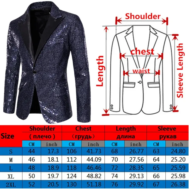 Giacca Uomo Paillettes Varsity Biker - Zip Spettacolo Danza Blazer Elegante