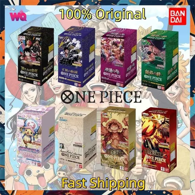 ✓ DHgate 재고 있음 정품 원피스 카드 OPCG 신 스피드 주먹 해적 그룹