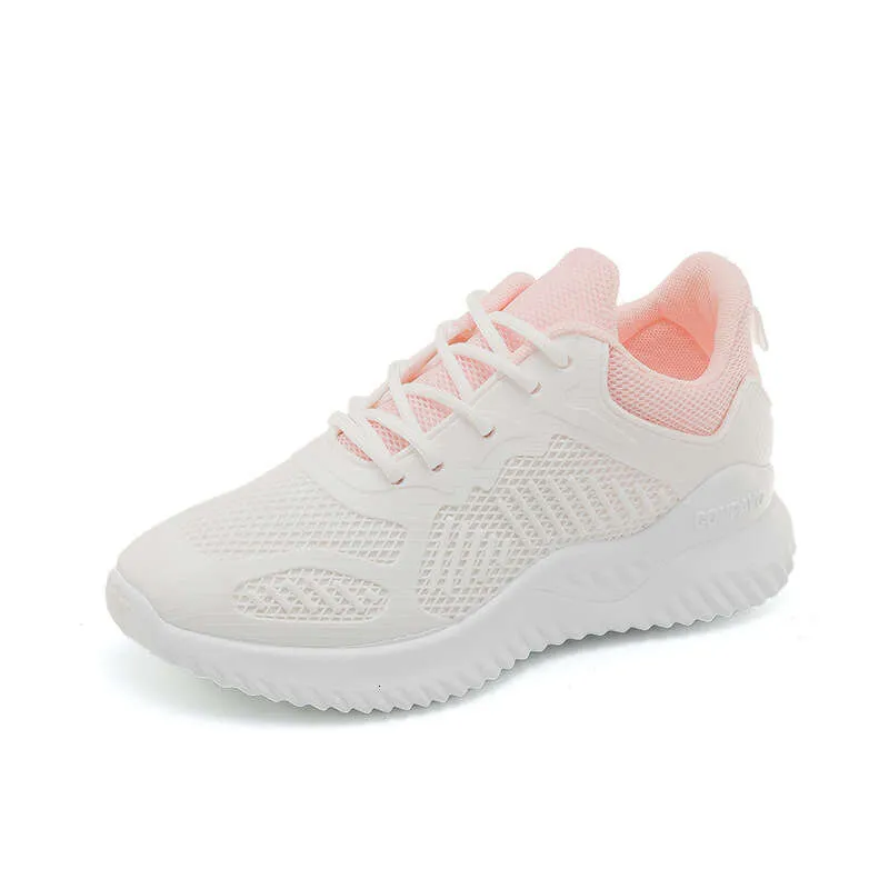 Korean Style Thick-Soled Height-Increasing White Sneakers For New Super Popular Sports Casual Running Shoes Women Trendy_voghion.com