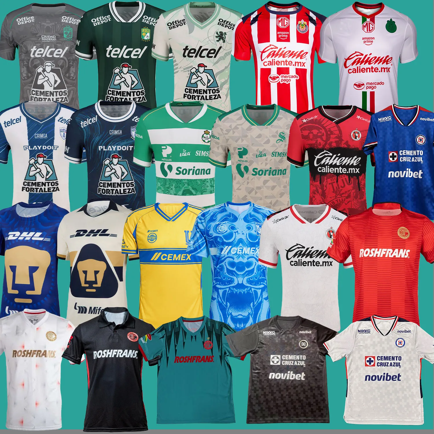 2025 2026 Mexican Football Club Chivas CD Guadalajara Pachuca Cruz