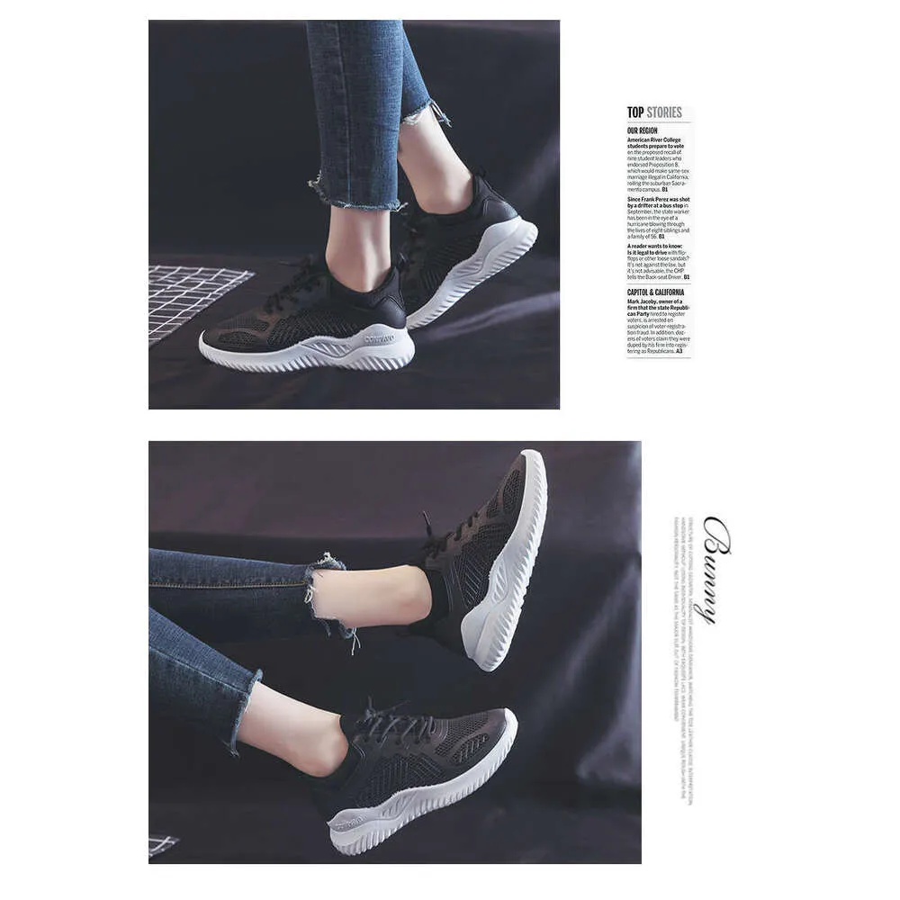 Korean Style Thick-Soled Height-Increasing White Sneakers For New Super Popular Sports Casual Running Shoes Women Trendy_voghion.com