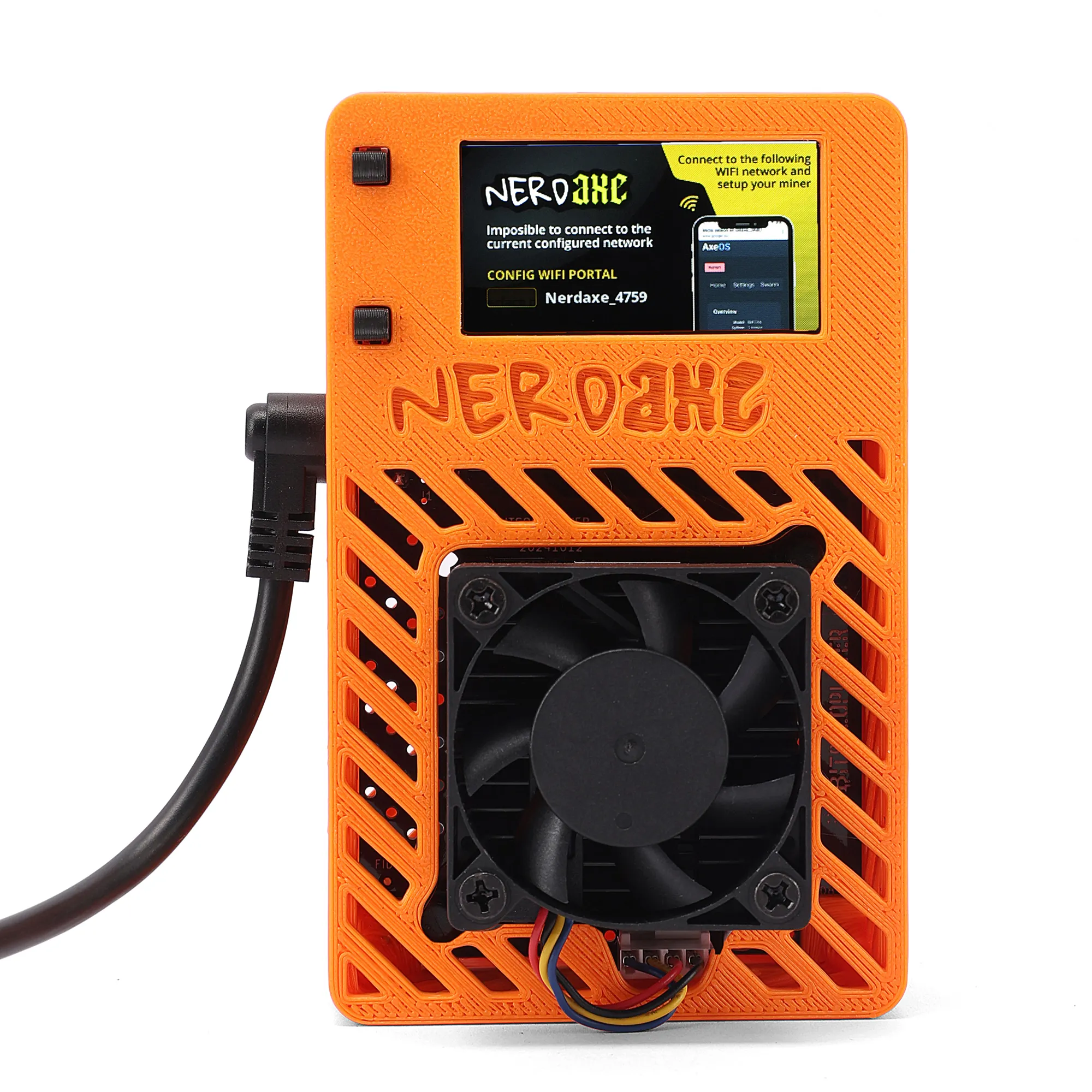 Stellapex NERDAXE Bitcoin Solo Miner 12 Вт 500 ГГц/С Чип BM1366 38 ДБ Wi Fi  Точка Доступа Майнинг BTC, BCH Plug Play Лотерейный Майнинг Домашняя Машина  От 6 939 руб. | DHgate