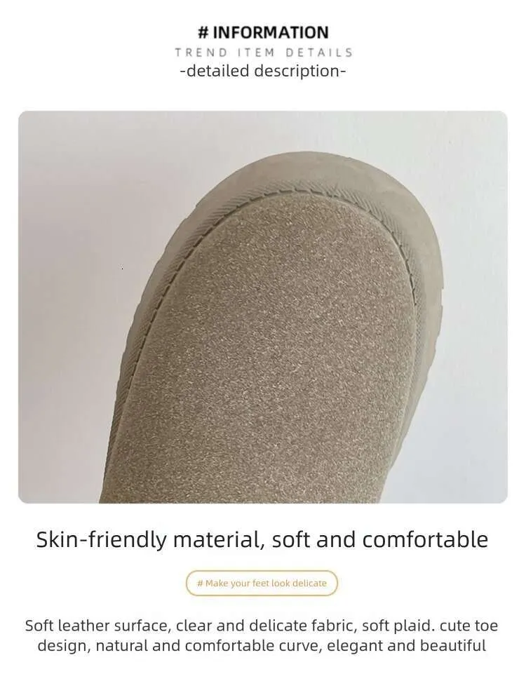 Classic Fleece-Lined Snow Boots For Women, Thick Sole, 2025 Winter New Casual Versatile Short Boots, Thickened Non-Slip_voghion.com