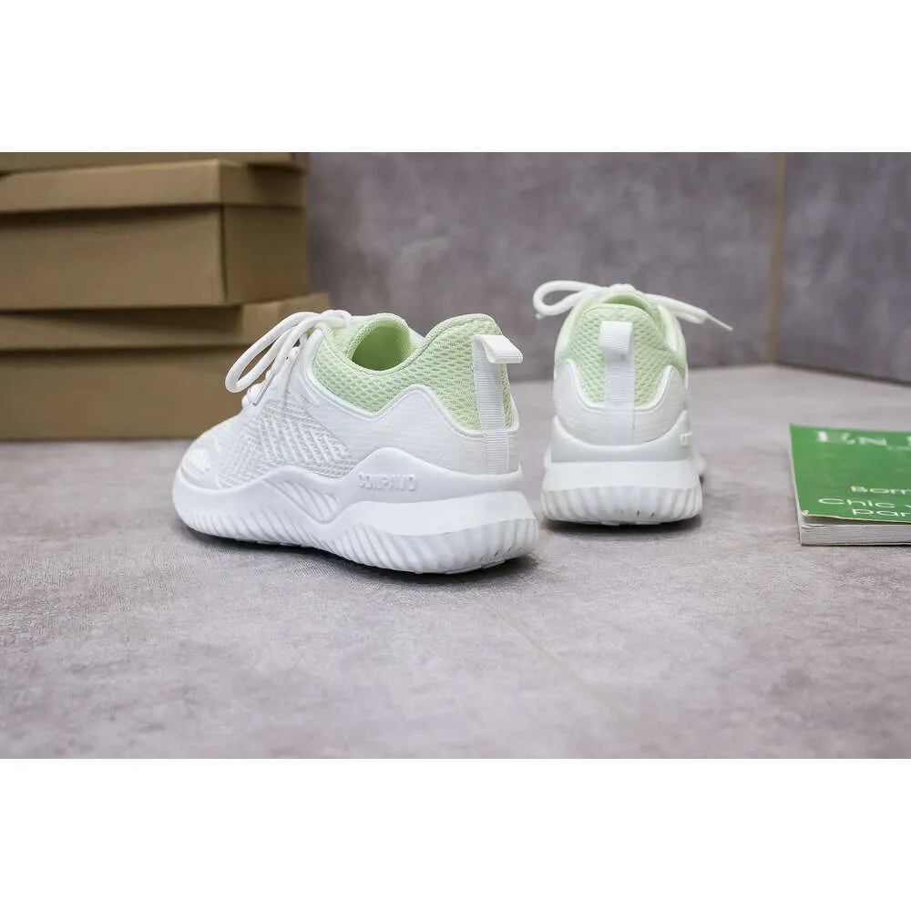 Korean Style Thick-Soled Height-Increasing White Sneakers For New Super Popular Sports Casual Running Shoes Women Trendy_voghion.com