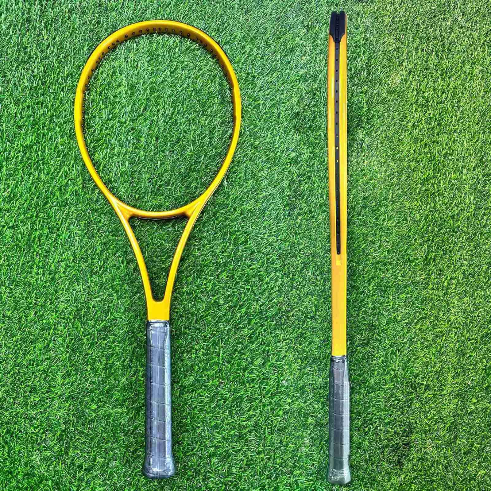 Cheap Price Professional Golden Tennis Racket Custom Lightweight High ...