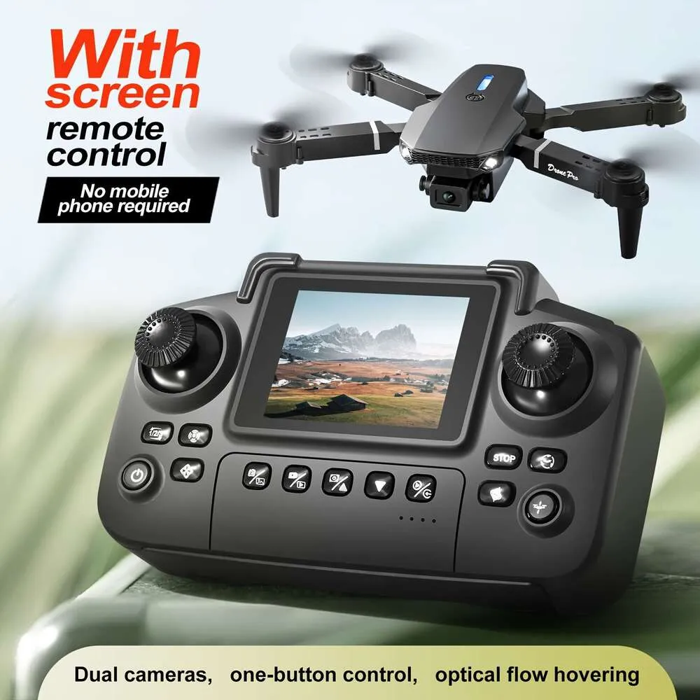 New S2 Max Drone with Upgraded Remote Control and Built-In Screen - ESC ...