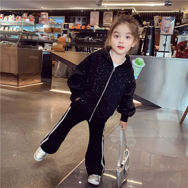 Vip Kid Jacket Fashion Kids' Rhinestone Wing Jacket: Boys' and Girls' Bling Black ...