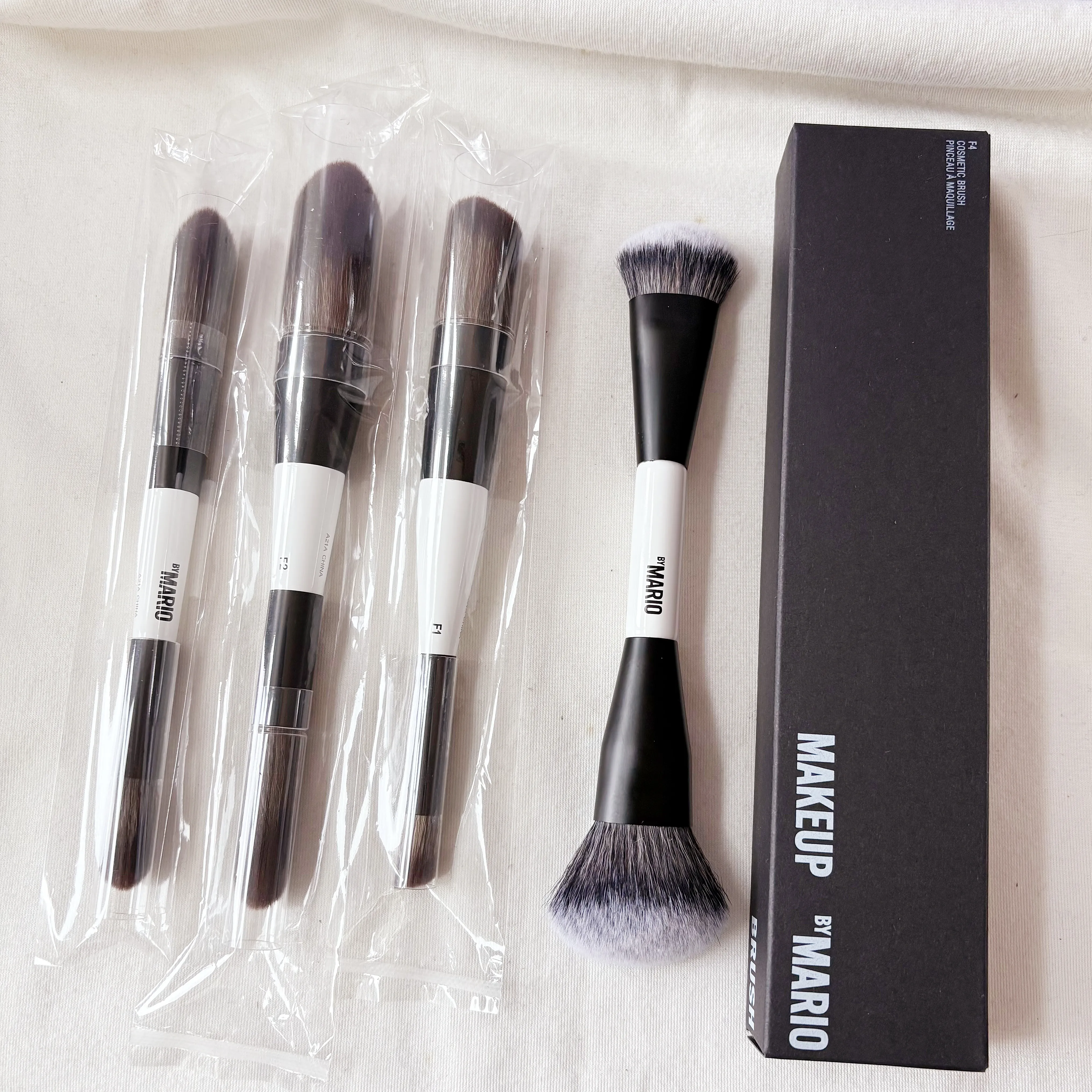F4 Dual Ended Foundation Face Brush And E3 E6 EF1... 