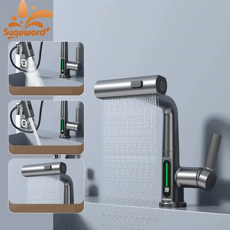 Smart Basin Smart Digital Display Basin Faucet 3 Function Pull... From Dou08, $81. ...