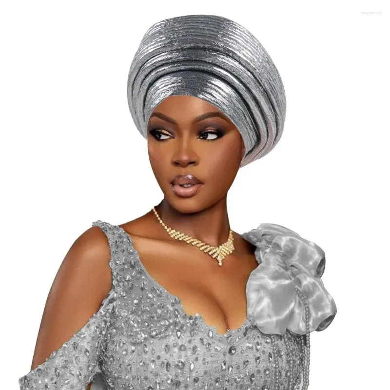 Ethnic Clothing African Auto Gele Headtie Turban Already  display picture 1