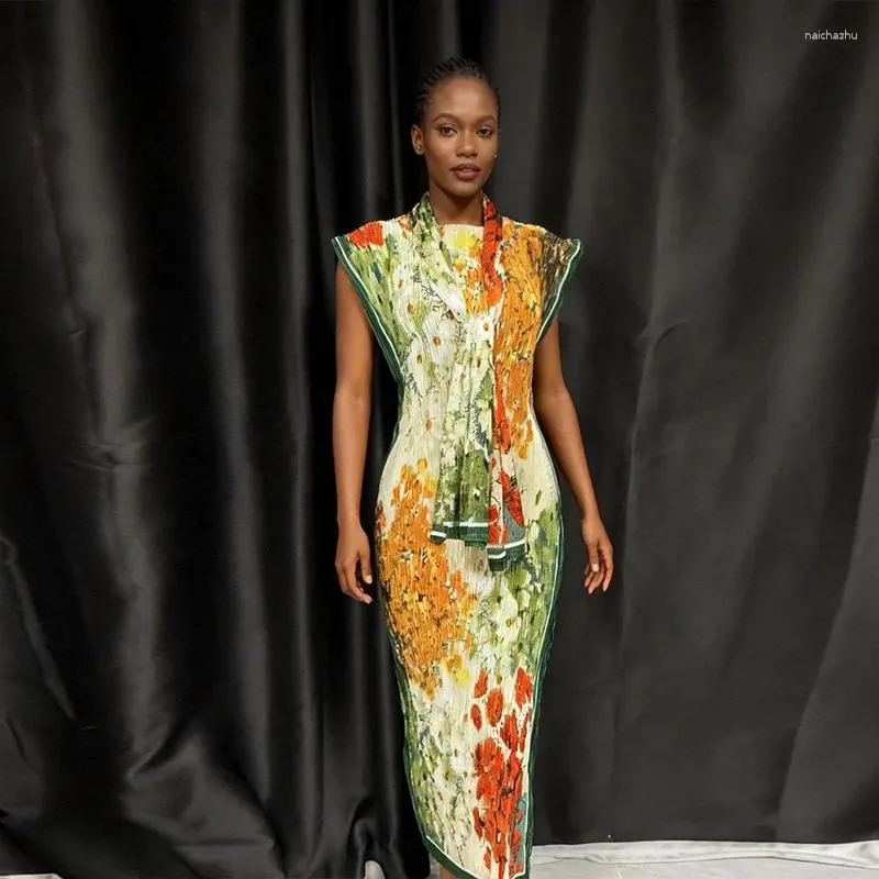 knee length dresses for ladies Ankara Kaftan Dresses by Nuichan