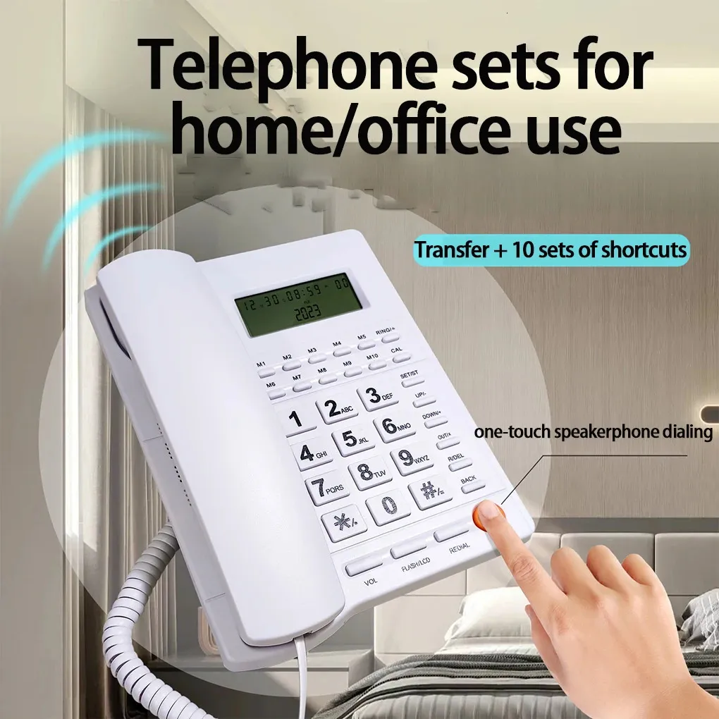 Caller ID Landline Telephone Corded Desktop Phone... From Jiao10, $17.8 ...