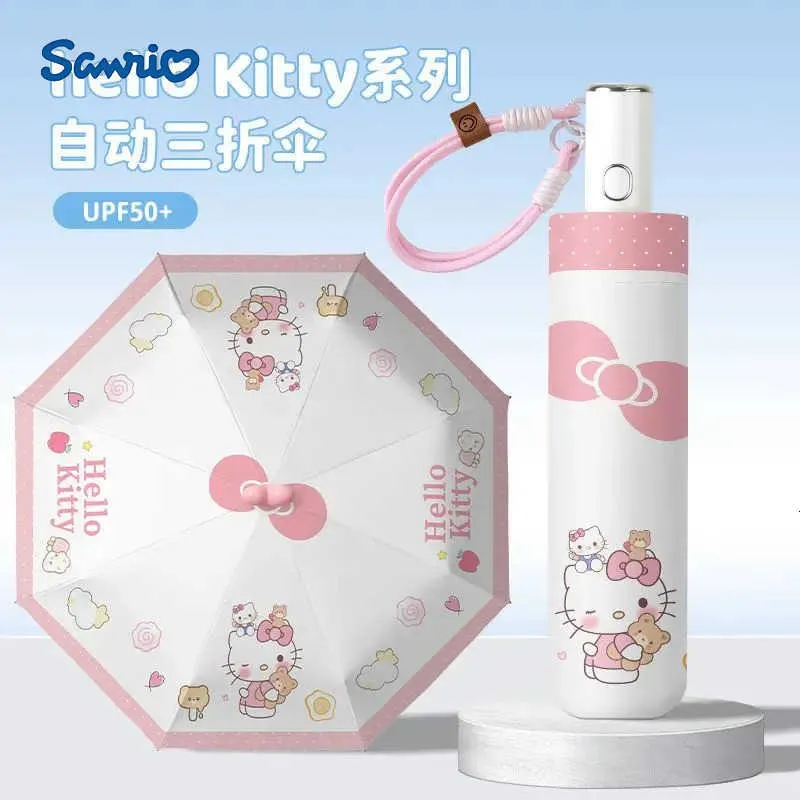 Kawaii Hello Kitty Cute Umbrellas Fully Automatic... From Parvani, $8. ...