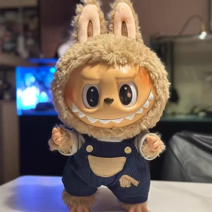 LABUBU JUMP FOR JOYとDRESS BE LATTE まとめ売り 38Cm Big Labubu Jump For Joy Vinyl Plush Doll Series From