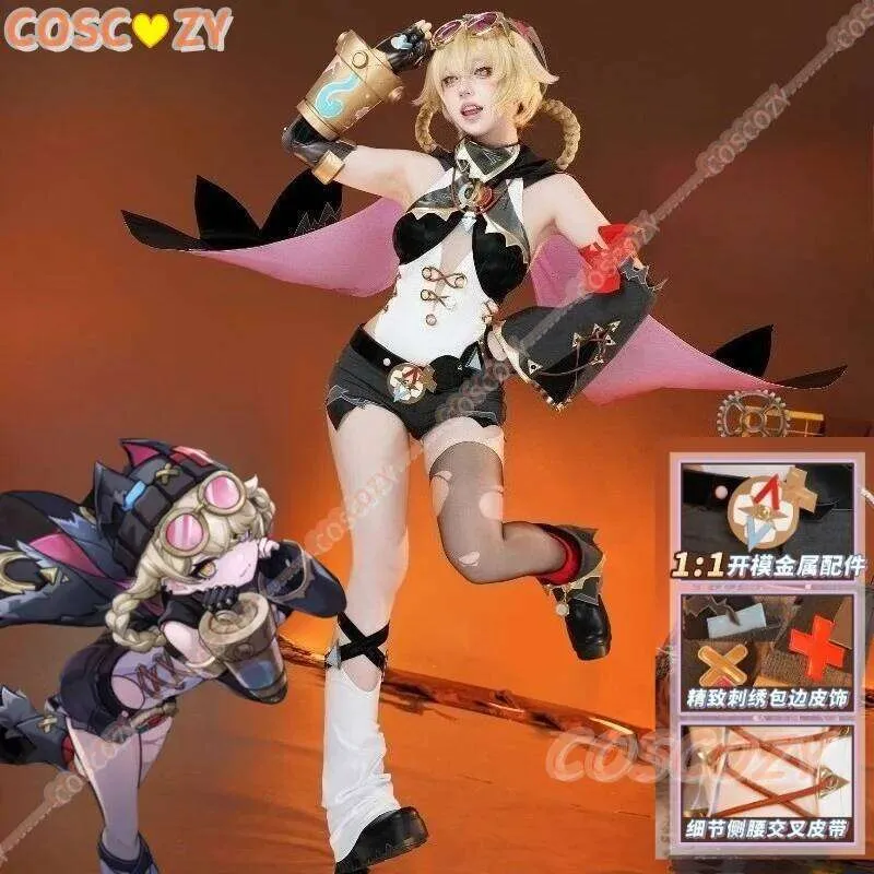 原神 Jahoda コスプレ衣装ウィッグ制服ハロウィンカーニバルパーティー
