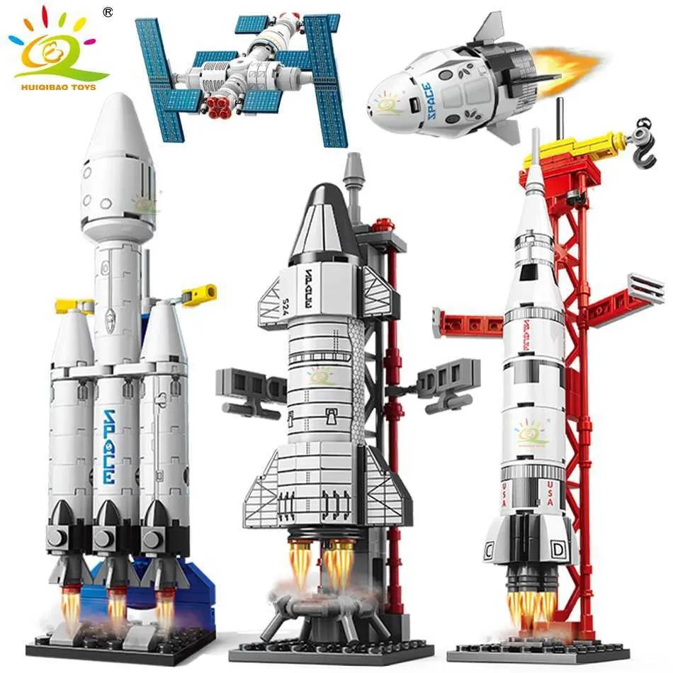 HUIQIBAO Mini Aviation Manned Rocket Model Building... From Freakhouse ...