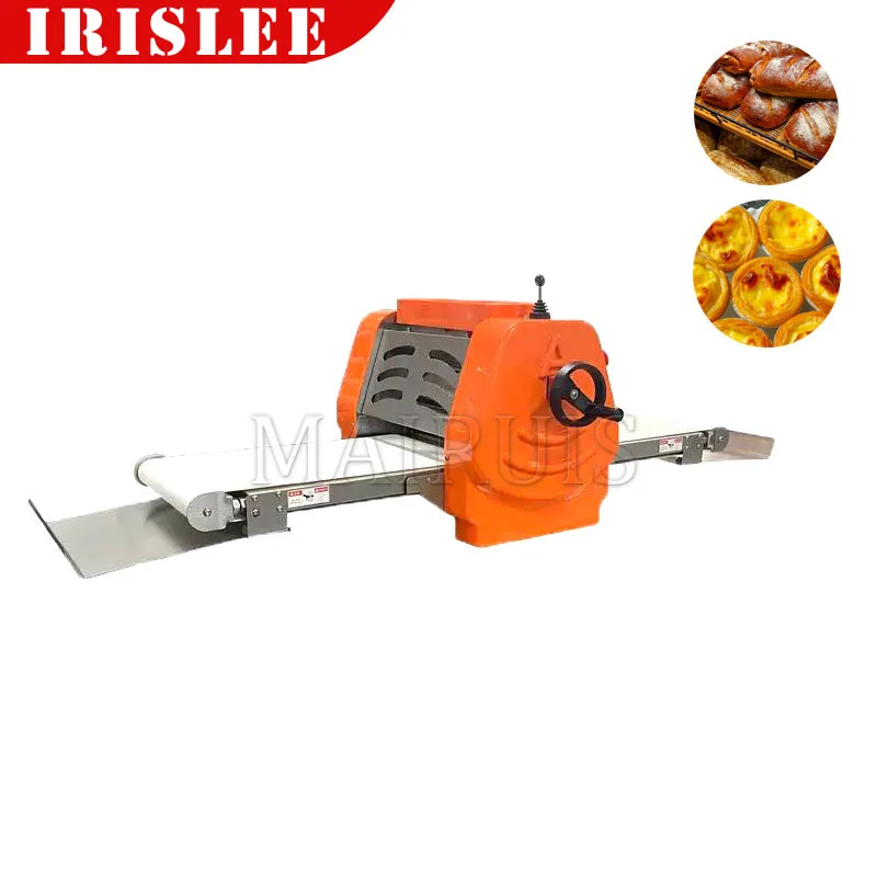 Automatic 220V Bread Maker Bakery Puff Pastry Dough Sheeter 350Mm Small ...