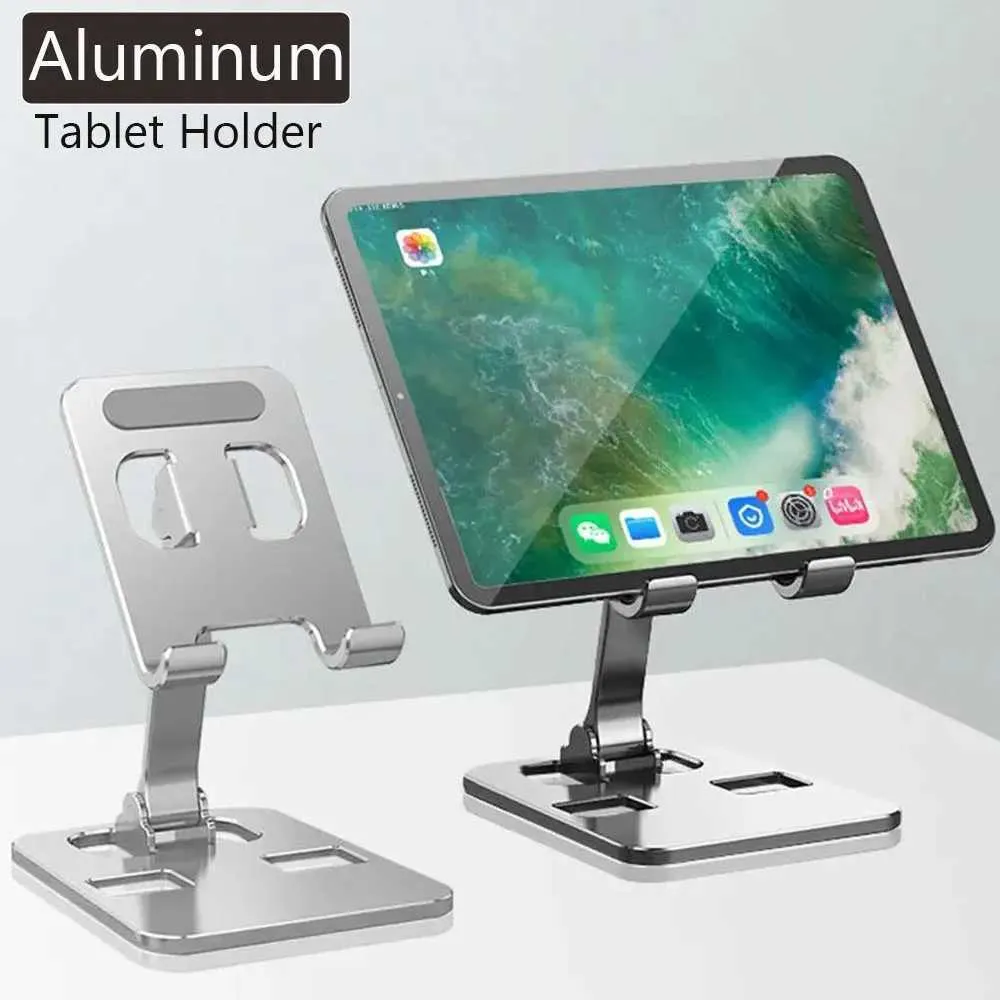 Supporto Girevole Per Tablet Da Tavolo - Regolabile In Altezza E Angolo, Rotazione 360°, In Alluminio, Compatibile Con IPad, IPhone, Kindle Fino A 13 Pollici