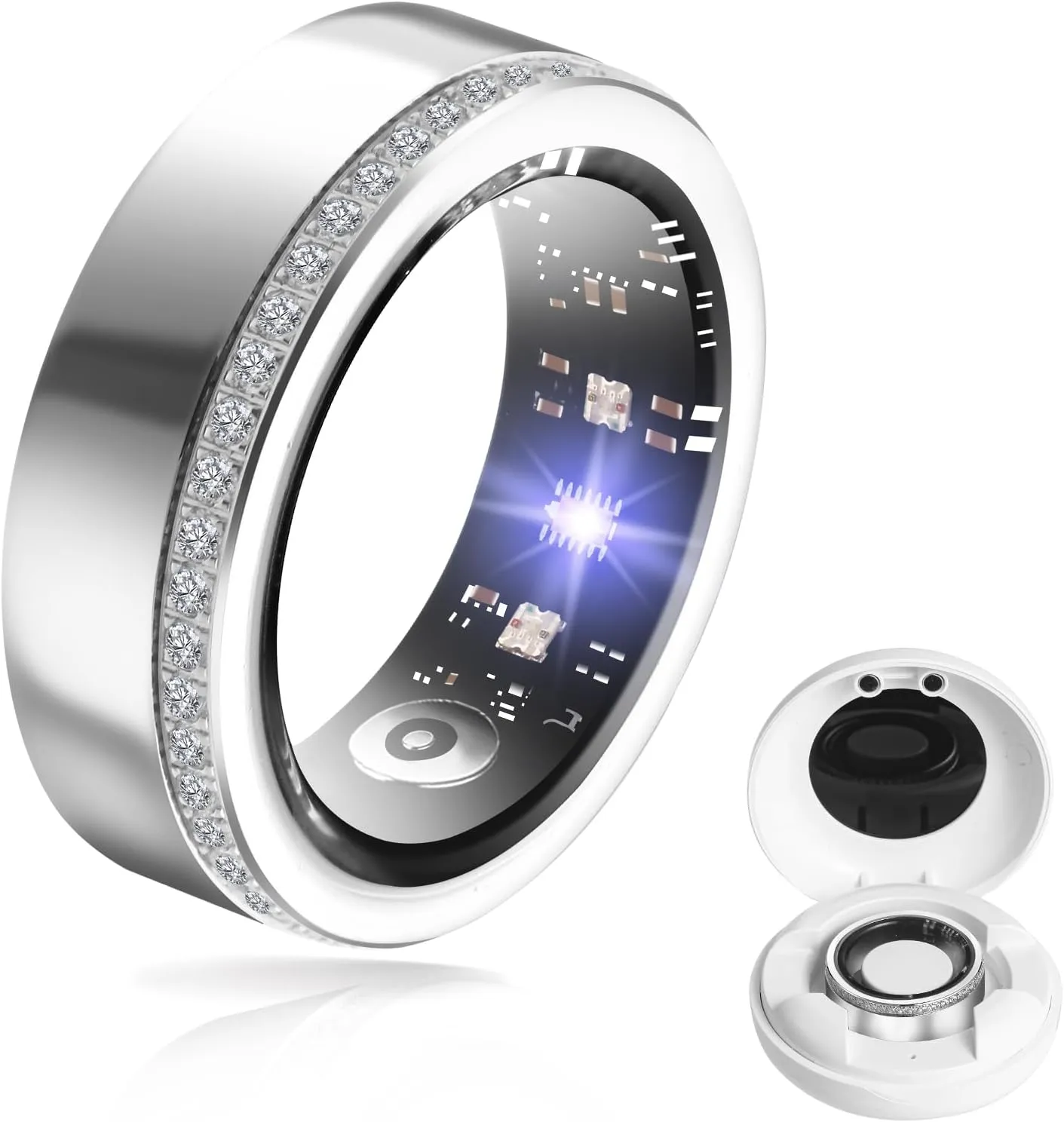 IP68 Waterproof V8 Smart Ring Wireless Camera For Men And Women Health ...