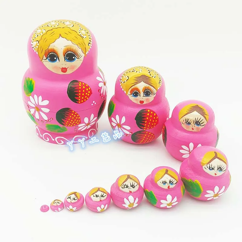 Poupées Russes Matriochka Peintes à La Main Par Karpova – Exemplaire Unique – Russie Matriochka Collection