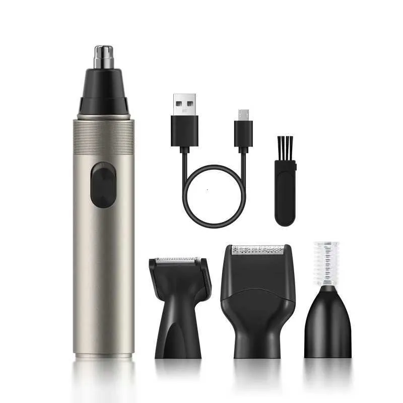 Beuty Electric Razor Four-in-One Beauty Set: USB Rechargeable Electric Shaver for Beards ...